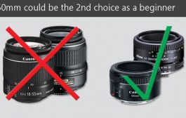50mm Prime could be the second choice as a beginner